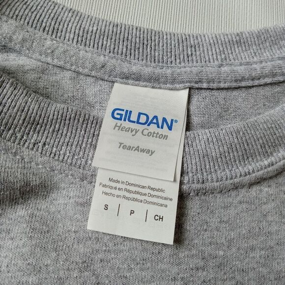 Gildan Sport Gray Short Sleeve Good Karma IPA Brand Graphic T-Shirt Adult Small - Picture 3 of 9